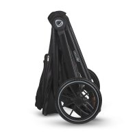 Carucior modular pentru bebelusi 2 in 1 Coccolle Aspen Premium Line, Pliabil, Roti detasabile, Suspensii, Spatar reglabil, Maner ajustabil, Copertina XXL, Husa de picioruse si ploaie, Sarcina maxima 22 kg, Standard de siguranta EN 1888, Jet Black - 8