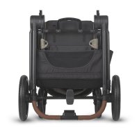 Carucior modular pentru bebelusi 2 in 1 Coccolle Aspen Premium Line, Pliabil, Roti detasabile, Suspensii, Spatar reglabil, Maner ajustabil, Copertina XXL, Husa de picioruse si ploaie, Sarcina maxima 22 kg, Standard de siguranta EN 1888, Jet Black - 10