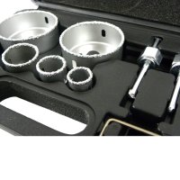 Set 6 carote diamantate 22-73mm, GEKO G39990 - 4