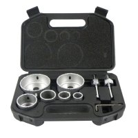Set 6 carote diamantate 22-73mm, GEKO G39990 - 1