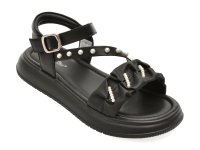 Sandale SELECTION KIDS negre, 62093, din piele ecologica - 1