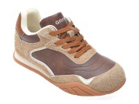 Pantofi sport GRYXX maro, model 21661, din piele ecologica pentru femei - 1