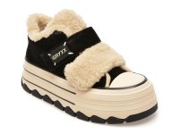 Ghete de dama GRYXX 624D150 negre din piele intoarsa - 1