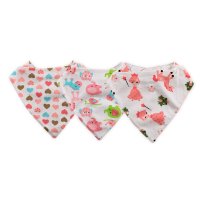 Set 3 bavete tip bandana din bumbac - 1