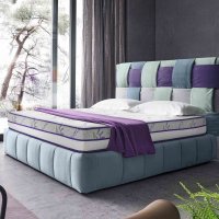 Saltea LAVENDER AIR HYGENE THERAPY,  husă detașabilă, superortopedică, cu spumă poliuretanică și arcuri, Grosime 25 cm - 2
