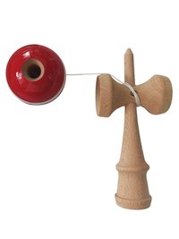 Kendama profesionala, Bila din lemn + Sticker pentru telefon, 87KD - 4