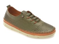 Pantofi GRYXX verde, PM2311, din piele naturala - 1