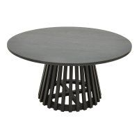Masuta de cafea, Radiane, Negru, 80x80x40 cm - 2