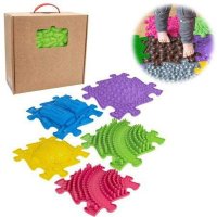 Covorase ortopedice senzoriale puzzle A Muffik - set mediu - 1