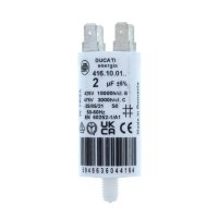 Condensator pornire motor 425V 2uF cu pin, Ducati Energia 416100164 - 1