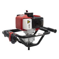 Motoburghiu - Foreza Pamant - Micul Fermier - Putere 2 CP + 3 x burghie 100, 200, 300mm - 4