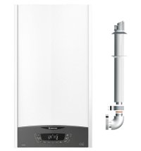 Centrala termica Ariston CLAS ONE+ WI-FI 35 kW pentru incalzire si ACM, kit evacuare inclus - 1