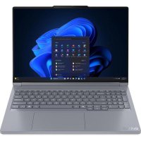 Laptop Lenovo ThinkBook 16p G6 ADR - AMD Ryzen 9, 16inch WQXGA, 32GB DDR5, 1TB SSD, NVIDIA RTX 5060, Windows 11 Pro, Gri - 1