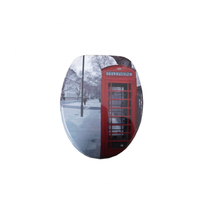 Capac Toaleta Decor London 3 Fete MDF C122 - 2