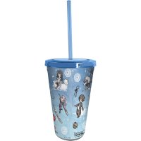 Pahar cu Pai Slime - 470ml - Graff Art - 2