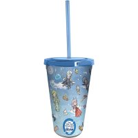 Pahar cu Pai Slime - 470ml - Graff Art - 1