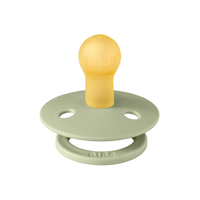 Set 3 suzete Colour Latex Bibs rotunda simetrica  anatomica 0 luni + Sage - 1