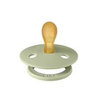 Set 3 suzete Colour Latex Bibs rotunda simetrica  anatomica 0 luni + Sage - 2