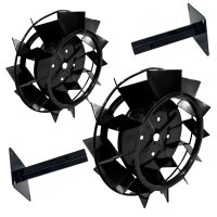Set de roti metalice 400-180 cu manicot, 23 axe, brand Elefant - 1