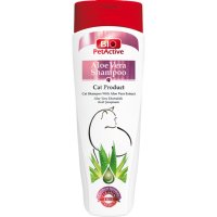 BIO PETACTIVE Shampoo pentru Pisici cu Aloe Vera, 400ml - Îngrijire Piele si Blana - 1