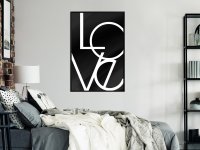 Poster - Simply Love, cu Ramă neagră, 20x30 cm - 2