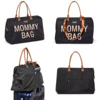 Geanta de infasat Childhome Mommy Bag Negru - 1