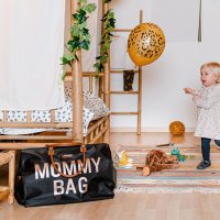 Geanta de infasat Childhome Mommy Bag Negru - 5