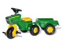 Tractor cu pedale si remorca Rolly Trac John Deere - 1