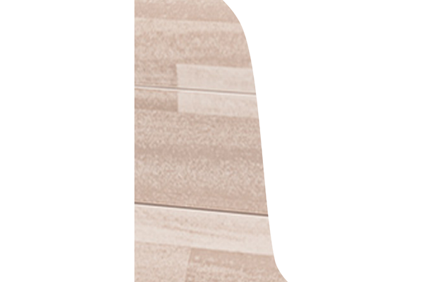 Terminatie stanga plinta Korner LP52 mozaic deschis din PVC