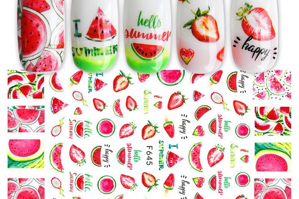 Sticker decor unghii f645