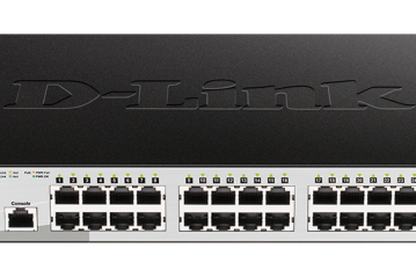 Switch D-Link DGS-1210-28P/ME cu 24 porturi Gigabit PoE si 4 porturi SFP