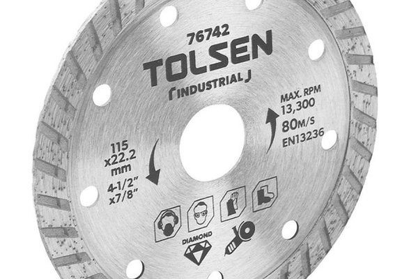 Lama de taiere diamantata (Industrial) 125x22.2 mm 10 mm,RPM 12.250 TURBO