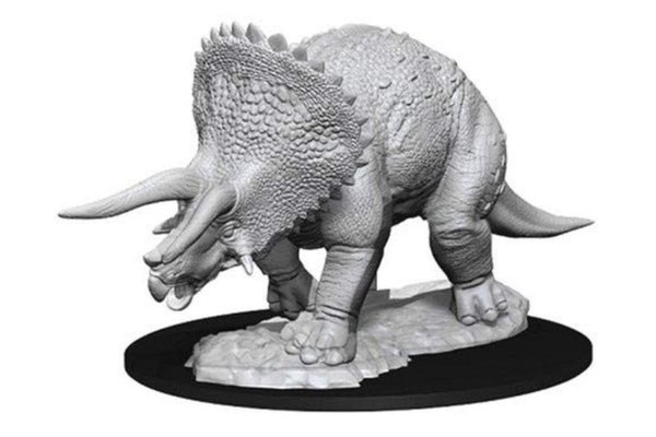 Miniatura Nepictata D&D - Triceratops