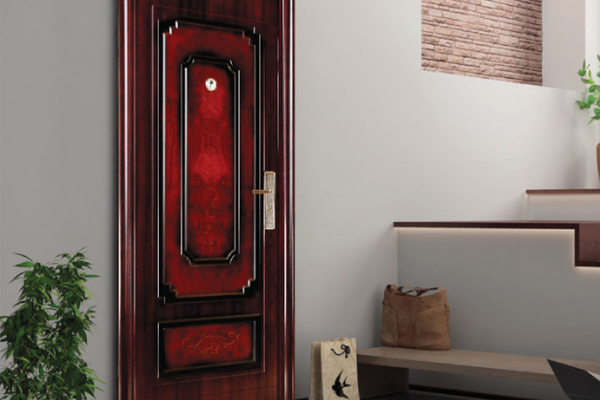 Usa Metalica REG 14 Maro cu Deschidere Stanga, 86 x 205 cm