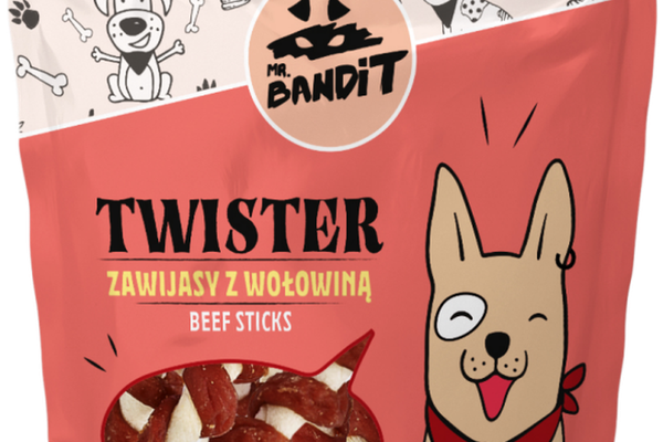 Mr. Bandit Twister, Vita, 500 g