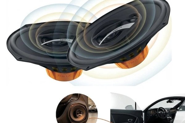 Difuzoare auto Hertz Dieci DCX 690.3, set coaxial 3 cai, 6x9 inch, 90W RMS, 4Ω, 2 bucati