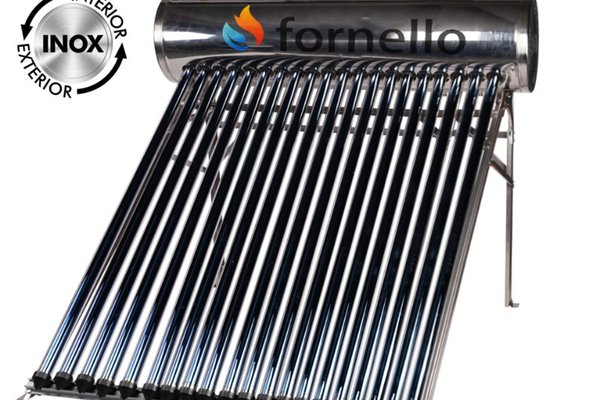 Panou solar presurizat compact FORNELLO SPP-470-H58/1800-20-c cu 20 tuburi vidate si boiler din inox de 177 litri 