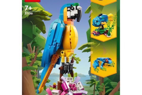 Lego Creator - Papagal exotic (31136)
