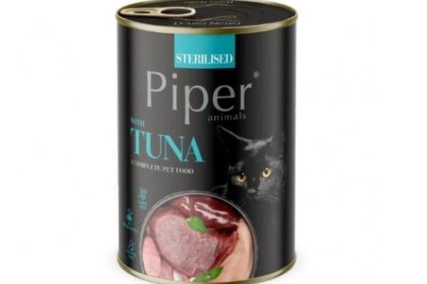 Piper Cat Sterilised, Ton, 400 g