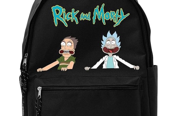 Ghiozdan Rick and Morty - Rick & Jerry