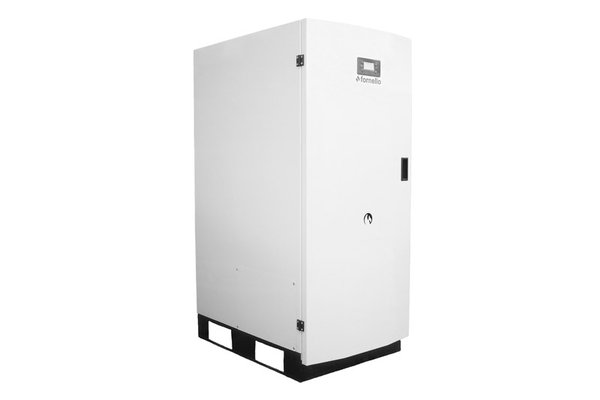Centrala termica pe peleti Fornello GT 30 Standard, echipata cu pompa circulatie Wilo, vas expansiune, manometru, supapa de siguranta, curatare mecanica arzator de peleti si schimbator de caldura, buncar peleti integrat 50 kg, A+