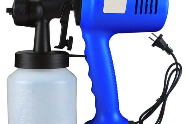 Pistol de Vopsit cu Pulverizator Electric Capacitate 800 ml Albastru
