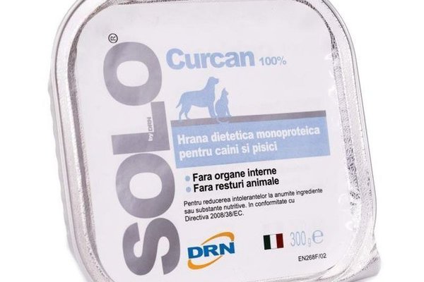 Solo, conserva 100% Curcan, 300 g