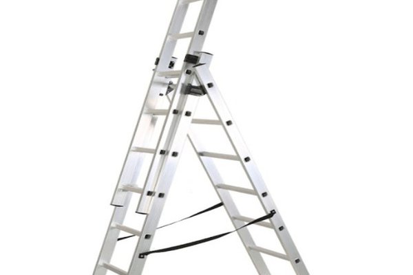 Scara Aluminiu Multifunctionala,3 tronsoane,7 trepte,Rotor KME307