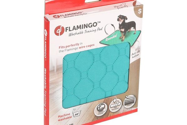 Covor Absorbant Caini, Lavabil, Antiderapant, Flamingo Patsy, S/ 54x38 cm