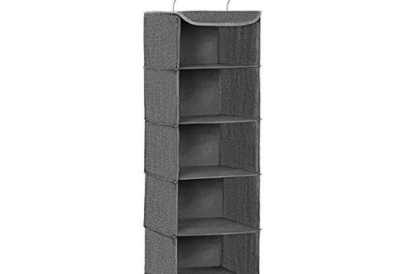 Organizator pentru garderoba, Songmics, RYCH06G, Gri