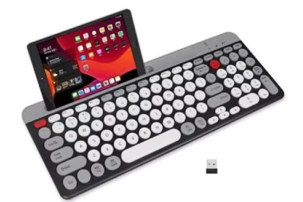 Tastatura cu Bluetooth si Suport pentru Telefon QK8066