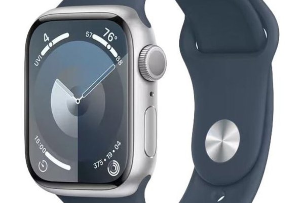 Apple Watch Series 9 2023, GPS, Aluminium 45mm N/A Silver Foarte bun