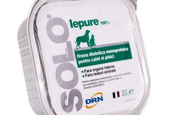 Solo, conserva 100% Iepure, 100 g