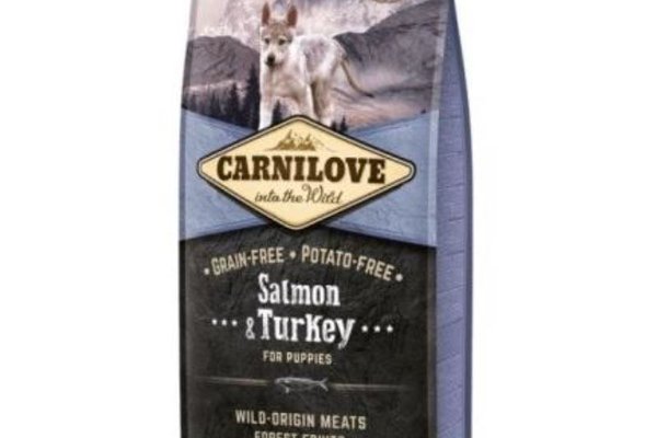 Carnilove Salmon and Turkey for Puppies, 12 kg